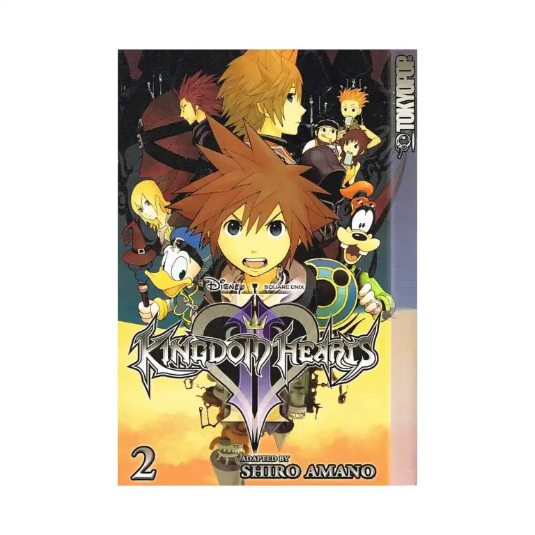 9781427800596 Kingdom Hearts II (1st Edition) (Manga) Volume 02