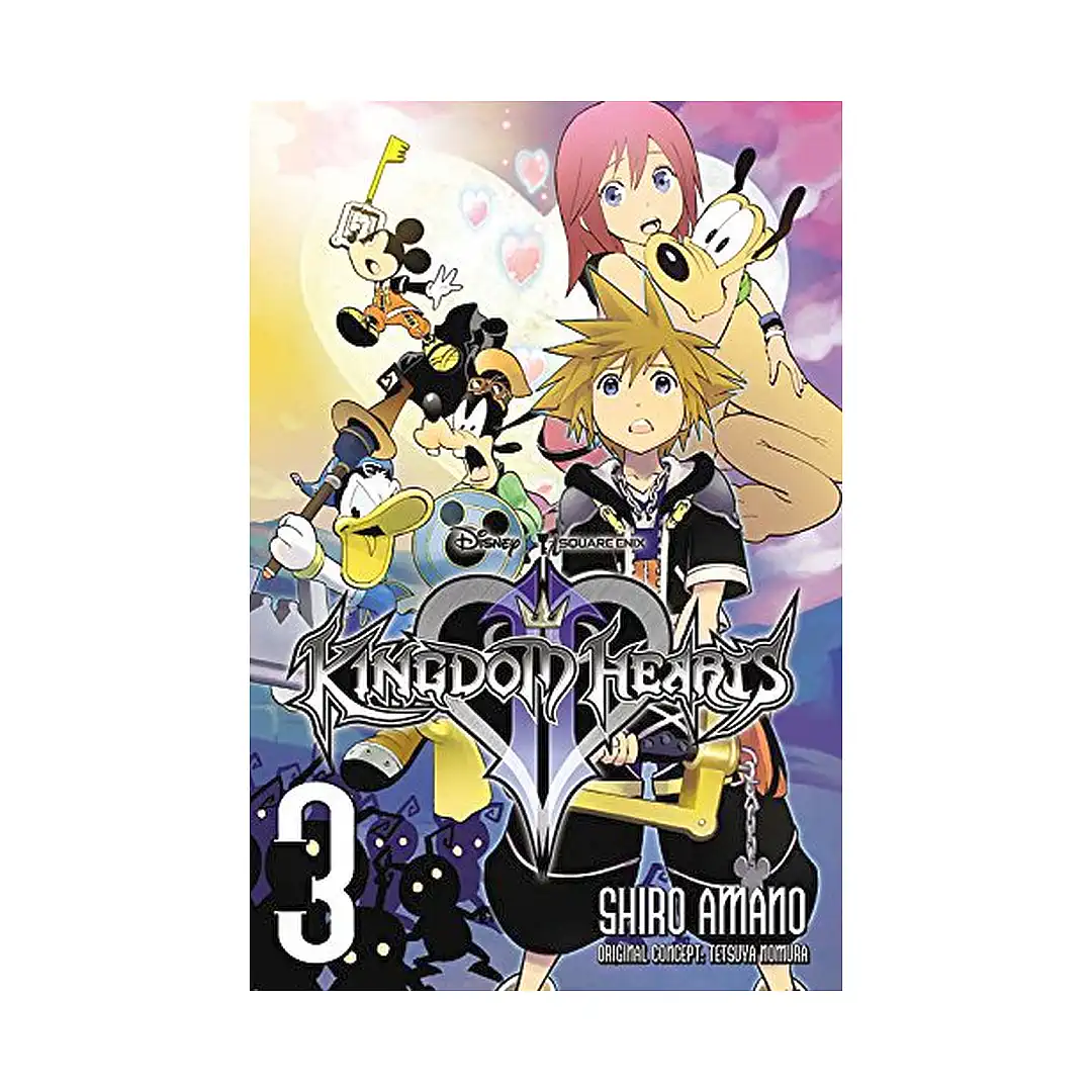 9781427800602 Kingdom Hearts II (1st Edition) (Manga) Volume 03