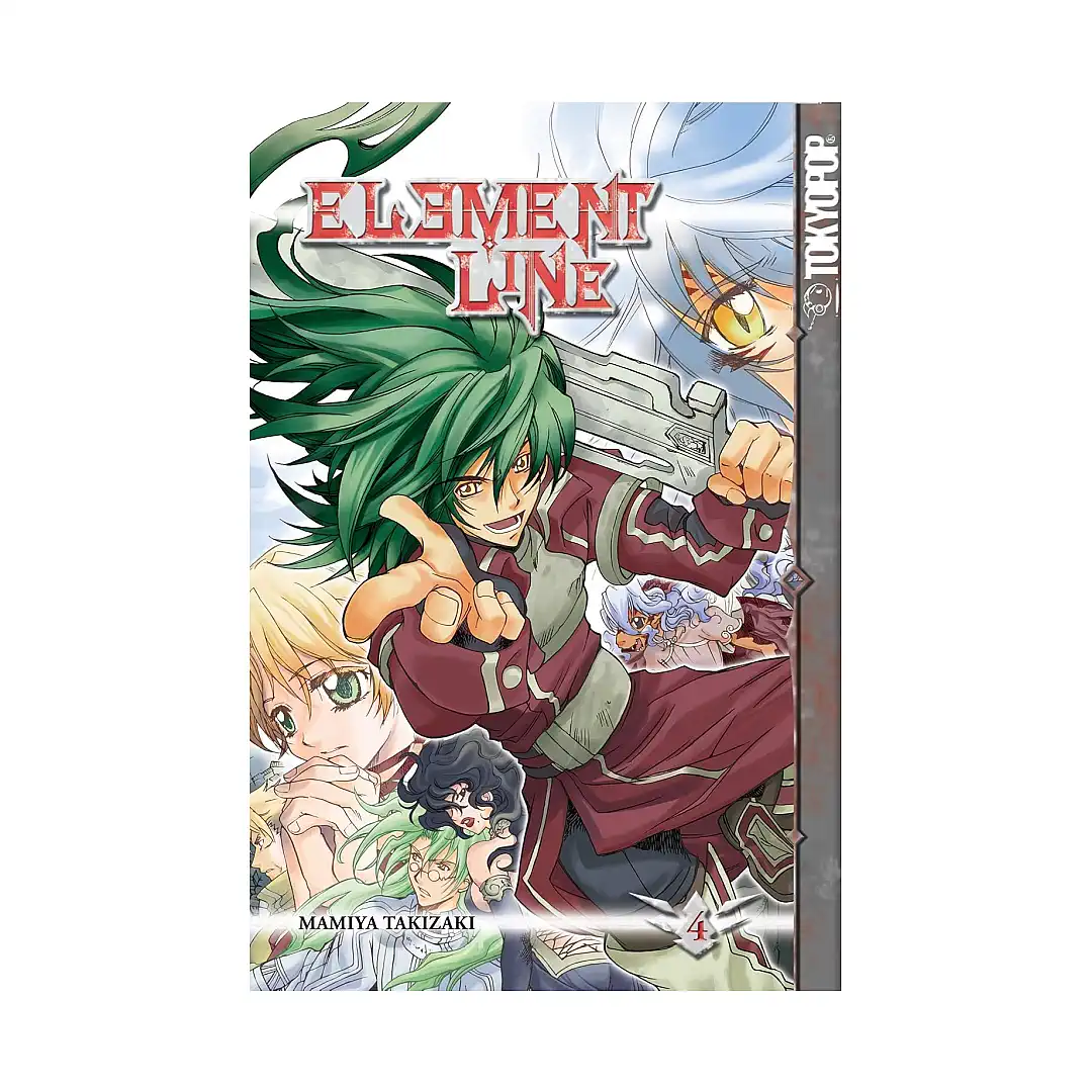 9781427805300 Element Line (Manga) Volume 04