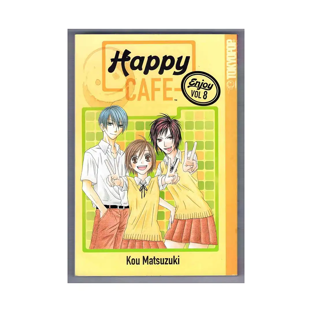 9781427817372 Happy Cafe (Manga) Volume 08