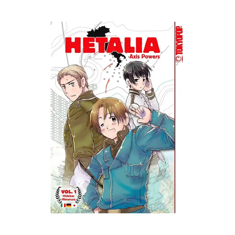 9781427818768 Hetalia Axis Powers (Manga) Volume 01