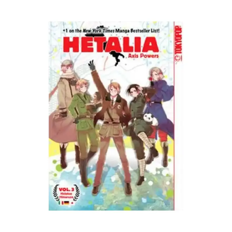 9781427818881 Hetalia Axis Powers (Manga) Volume 03