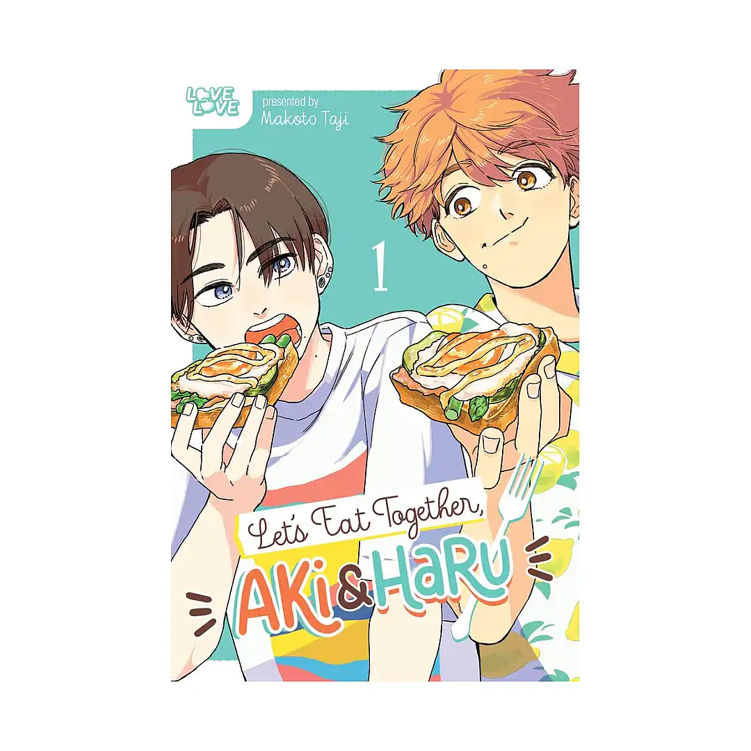 9781427878168 Let's Eat Together, Aki and Haru (Manga) Volume 01