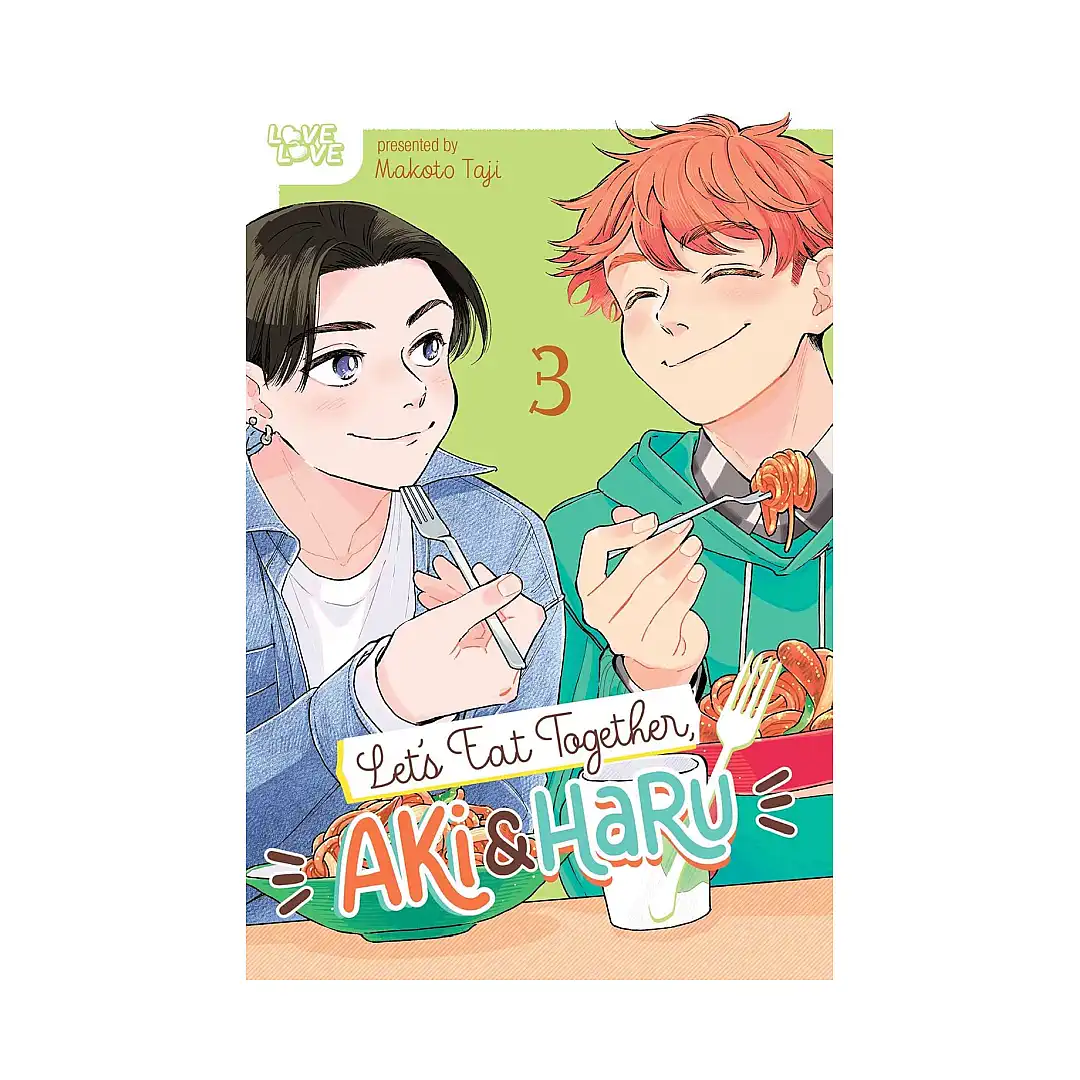 9781427878519 Let's Eat Together, Aki and Haru (Manga) Volume 03