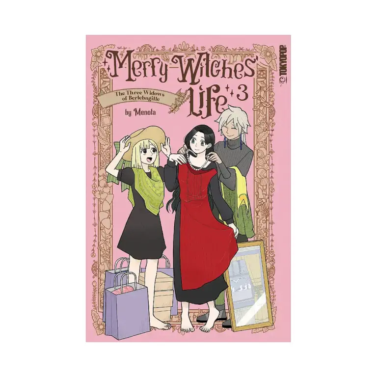9781427886019 Merry Witches' Life: The Three Widows of Berlebagille (Manga) Volume 03