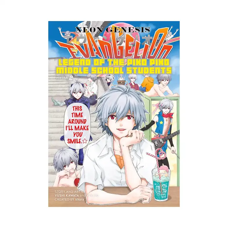9781506703756 Neon Genesis Evangelion: The Legend of Piko Piko Middle School Students (Manga) Volume 02