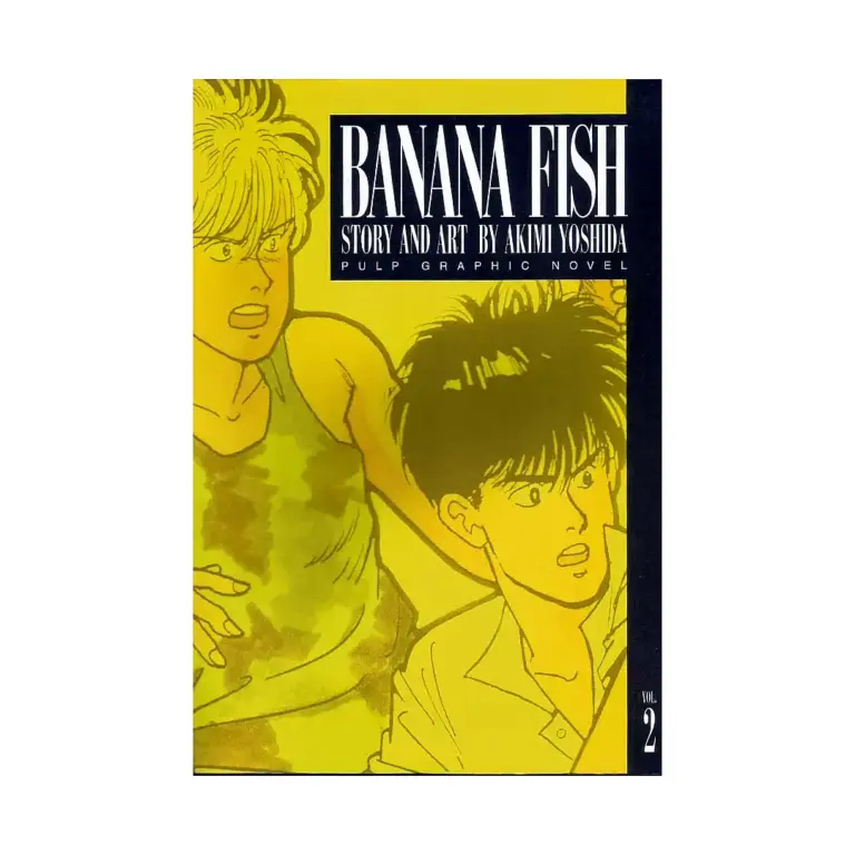 9781569313695 Banana Fish (1st Edition) (Manga) Volume 02
