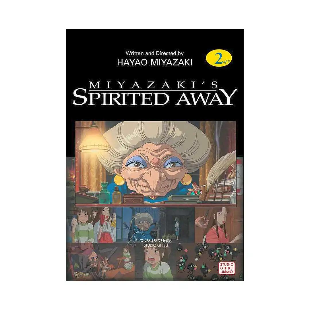 9781569317921 Spirited Away Film Comic (Manga) Volume 02