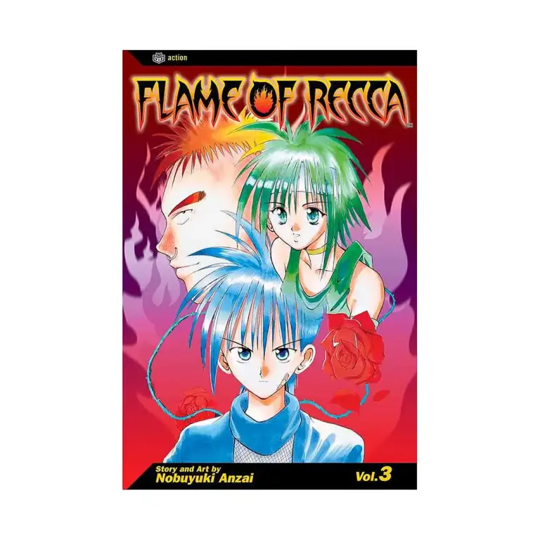 9781591160946 Flame of Recca (Manga) Volume 03