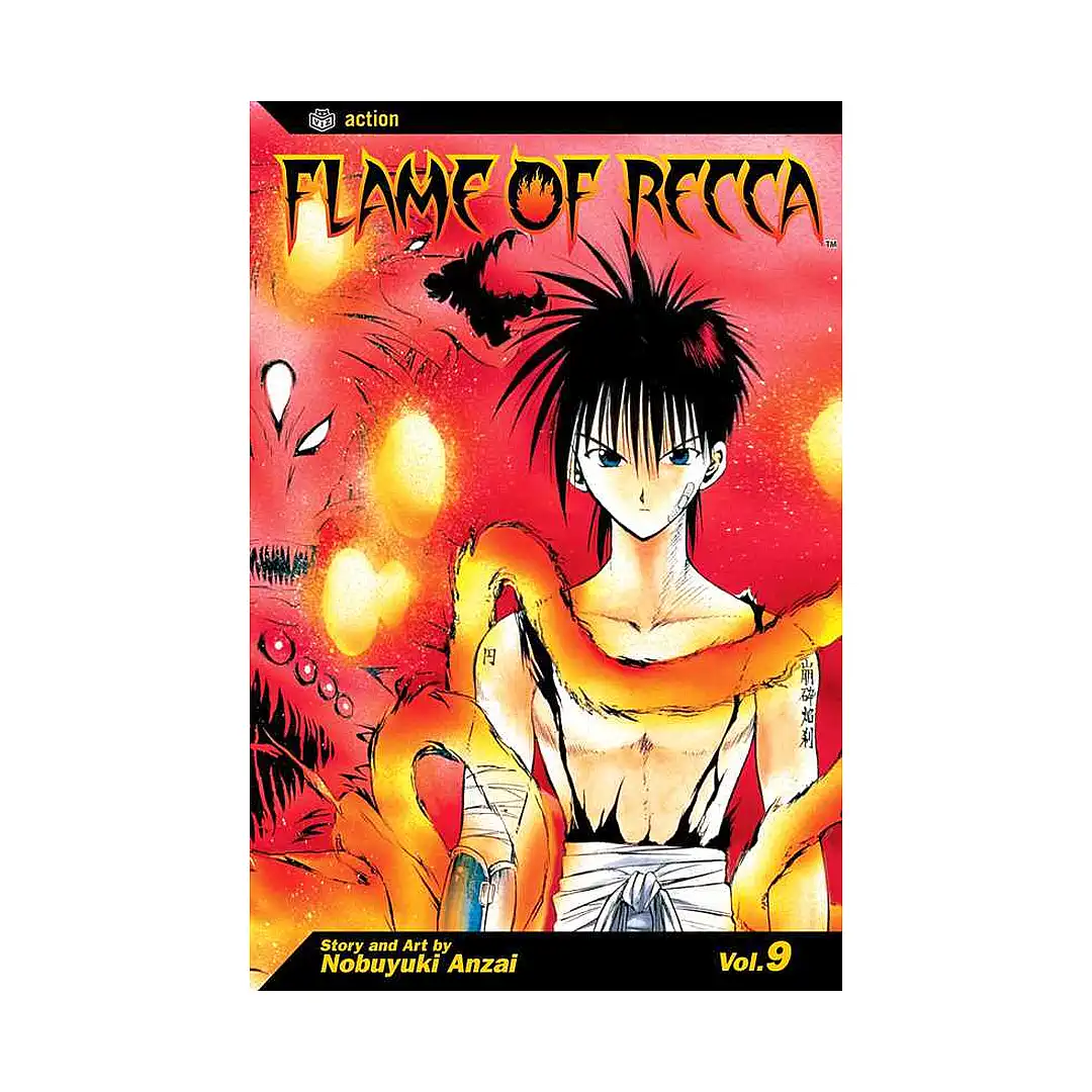 9781591164814 Flame of Recca (Manga) Volume 09
