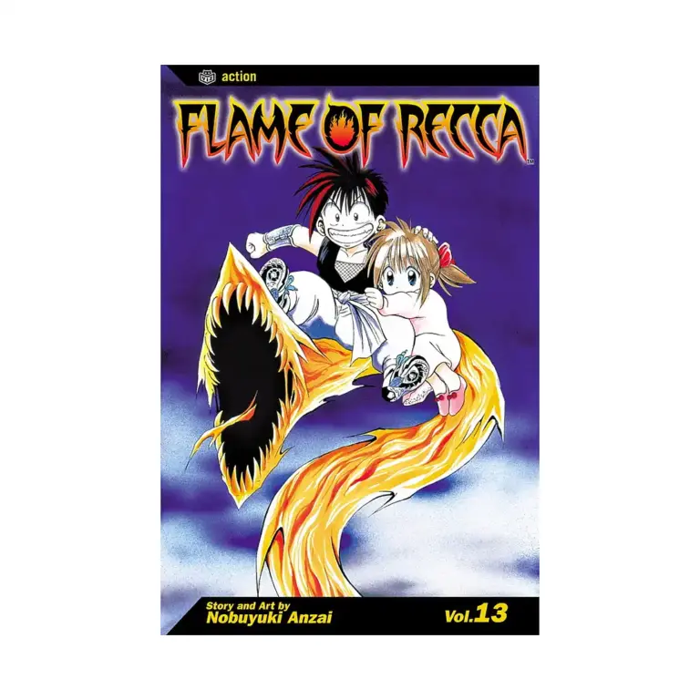 9781591168584 Flame of Recca (Manga) Volume 13