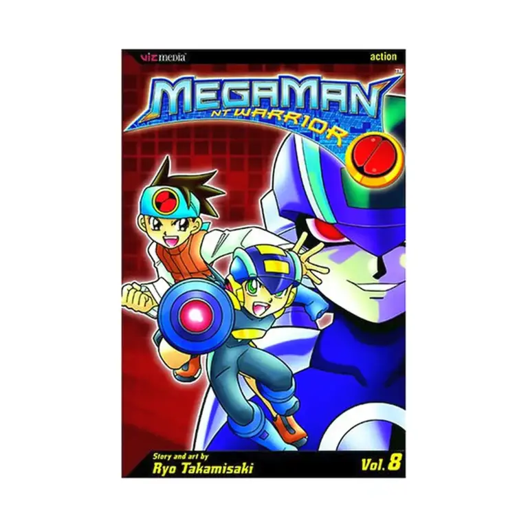 9781591169819 Megaman NT Warrior (Manga) Volume 08
