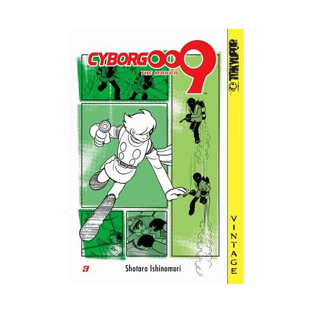 9781591826781 Cyborg 009 (Manga) Volume 03