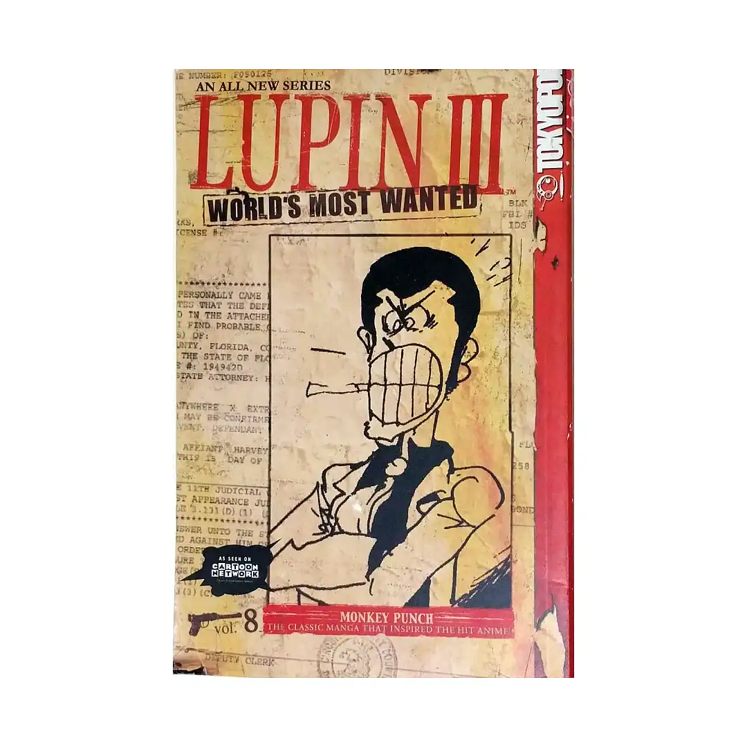 Lupin III (2nd Edition) (Manga) Volume 08