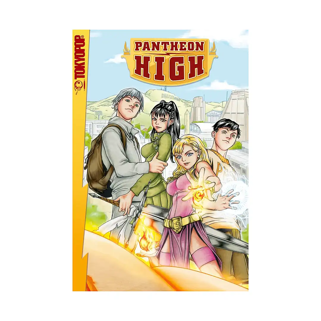 9781598167344 Pantheon High (Manga) Volume 01