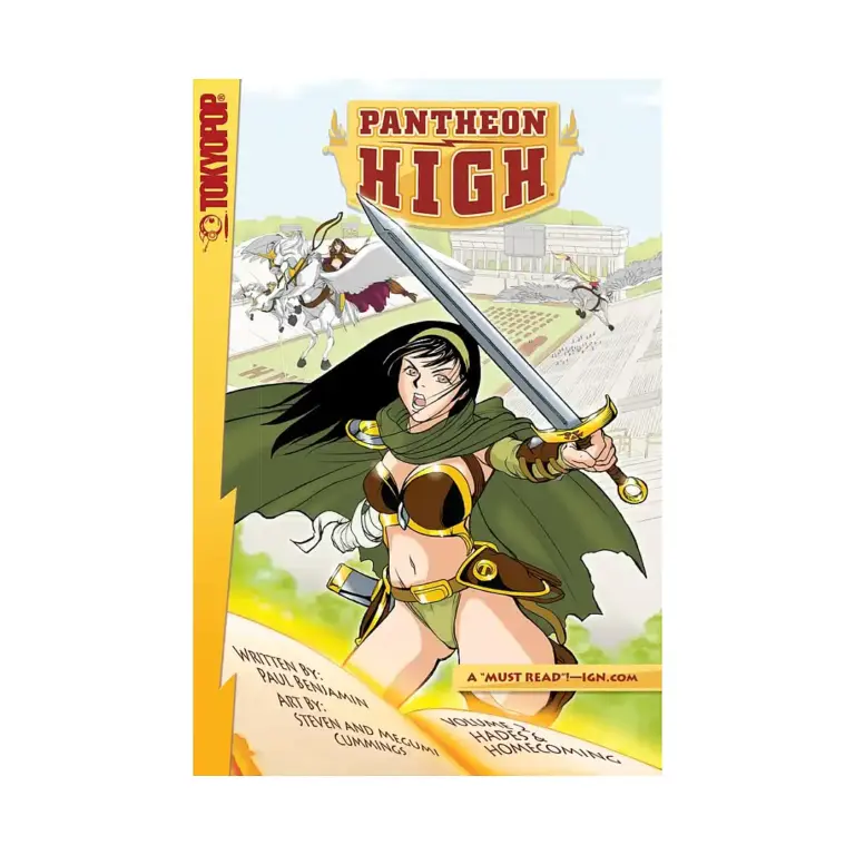 9781598167351 Pantheon High (Manga) Volume 02