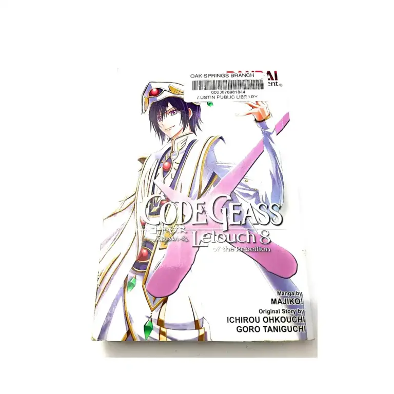Code Geass: Lelouch of the Rebellion (Manga) Volume 08