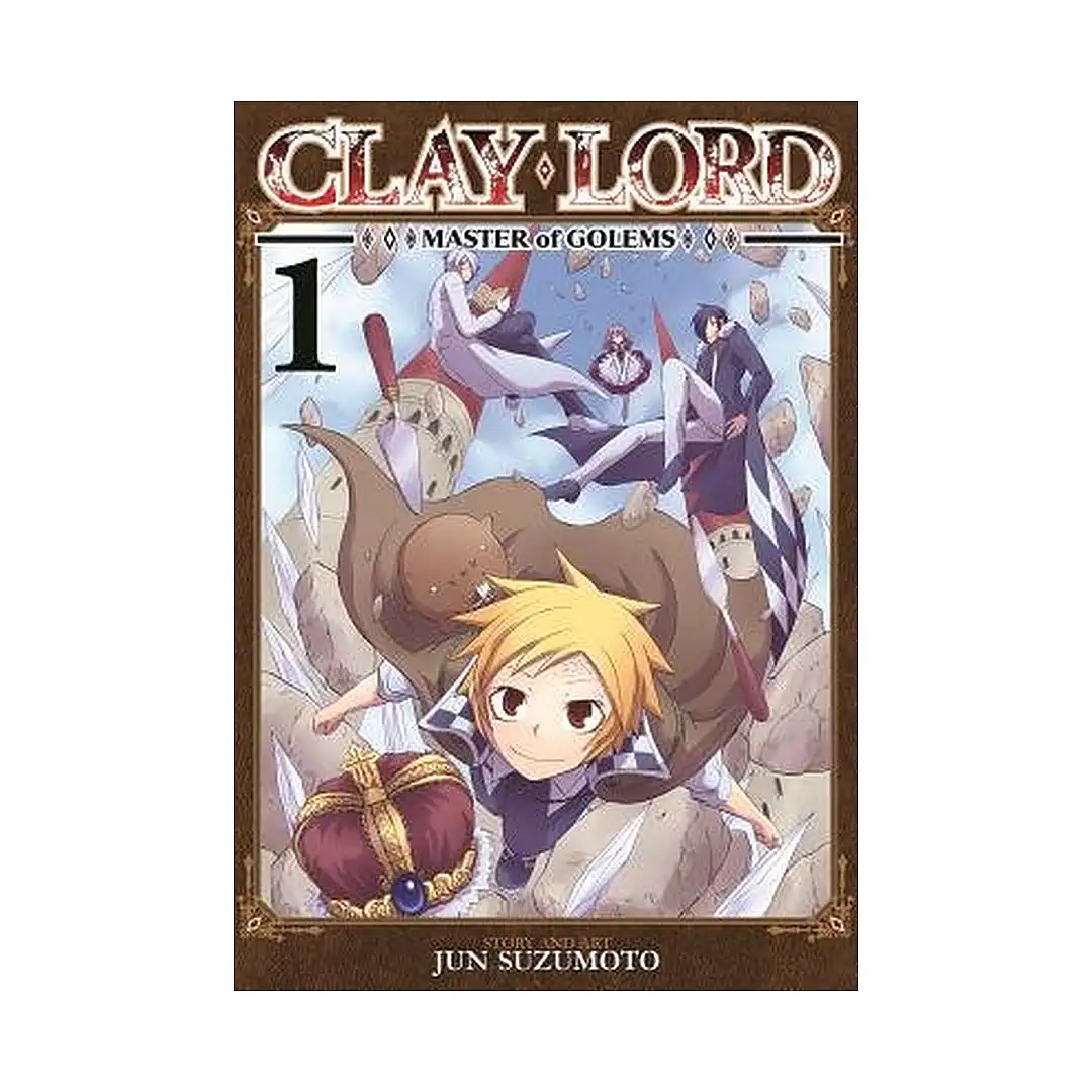 9781626921498 Clay Lord: Master of Golems (Manga) Volume 01