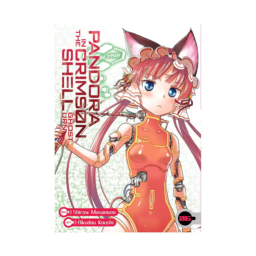 9781626923683 Pandora in the Crimson Shell: Ghost Urn (Manga) Volume 06