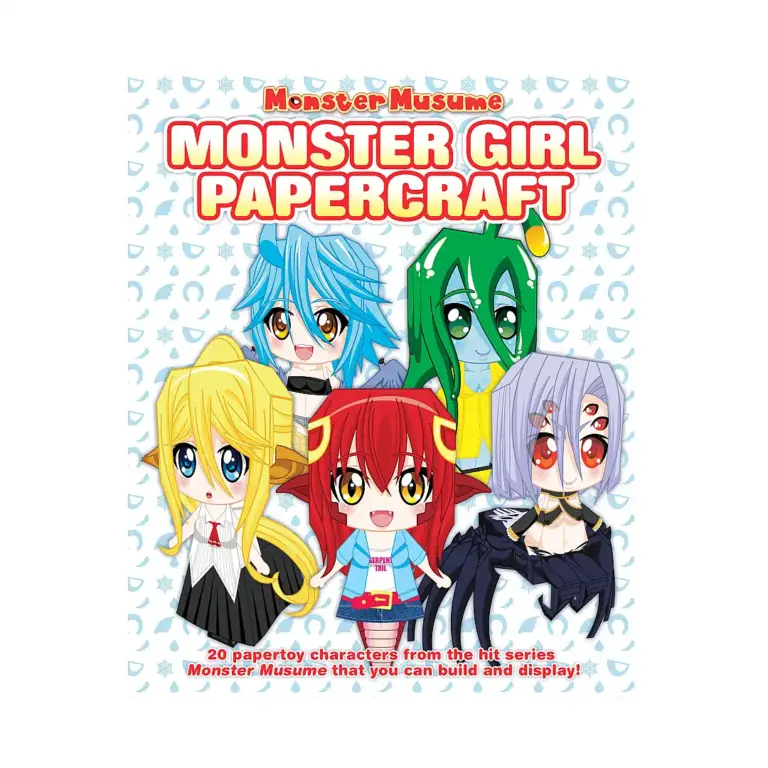 9781626925724 Monster Musume: Monster Girl Papercrafts (Guide Book)