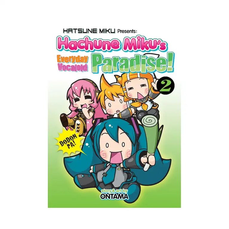 Hatsune Miku Presents: Hachune Miku's Everyday Vocaloid Paradise (Manga) Volume 02