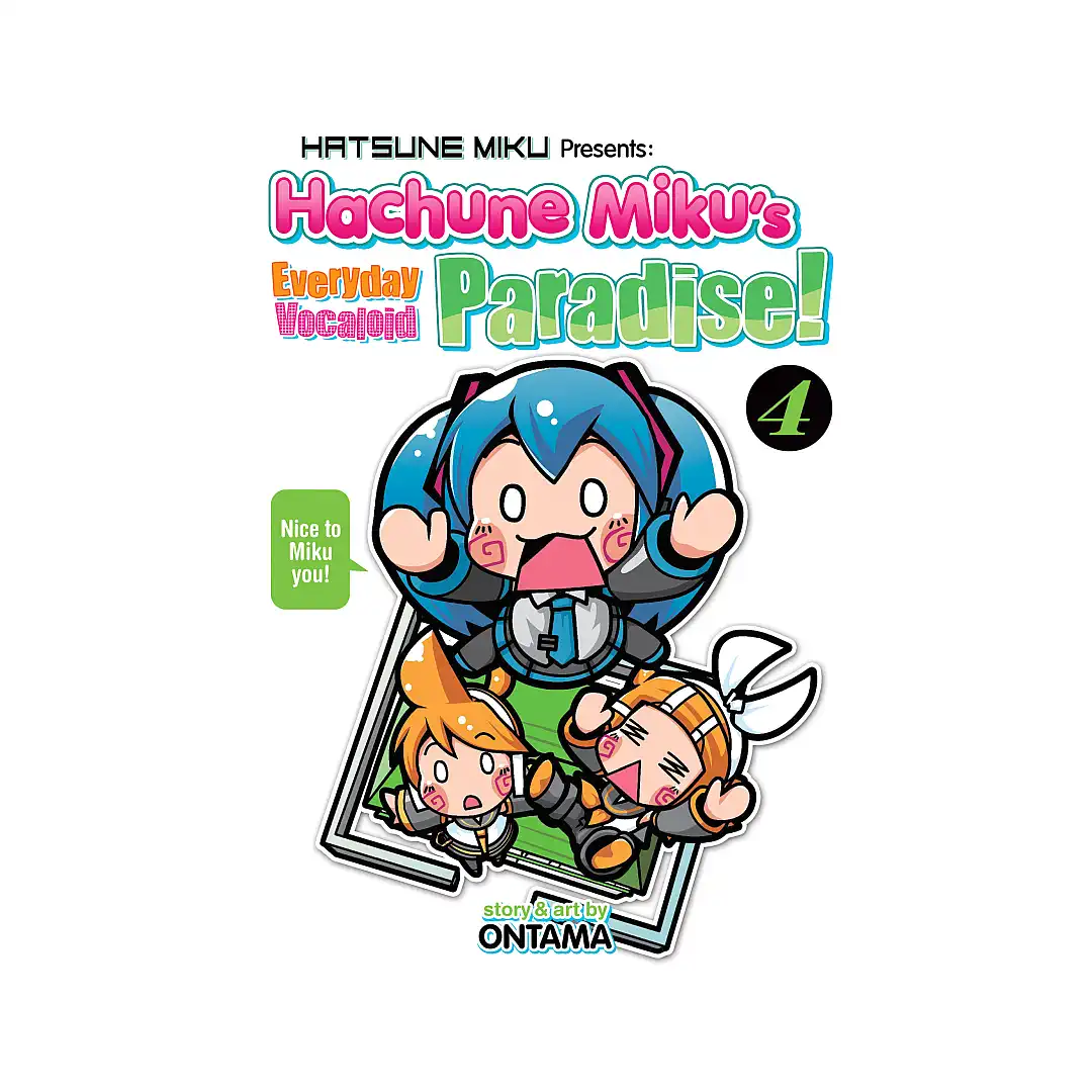 Hatsune Miku Presents: Hachune Miku's Everyday Vocaloid Paradise (Manga) Volume 04