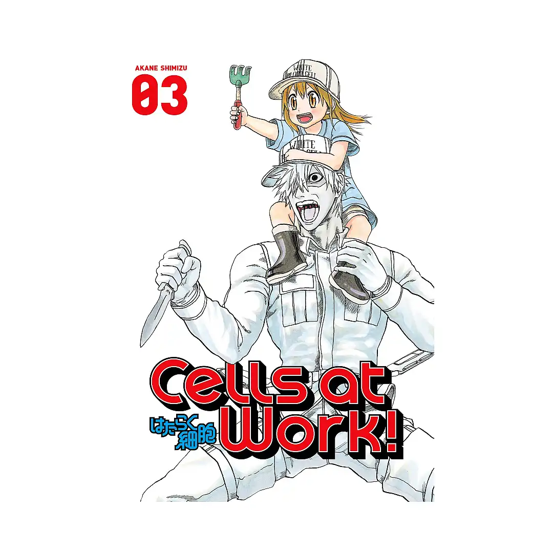 9781632363909 Cells at Work! (Manga) Volume 03