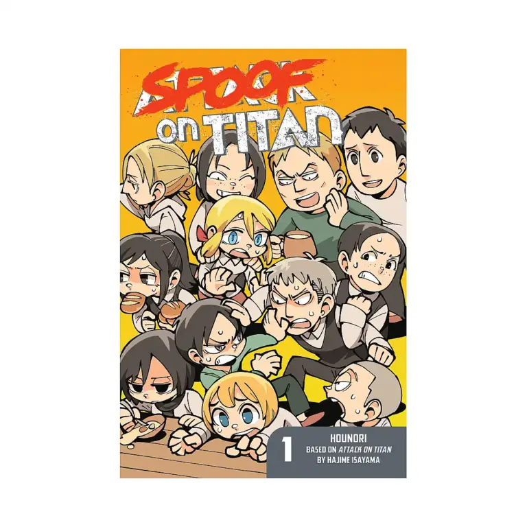 9781632364081 Spoof on Titan (Manga) Volume 01