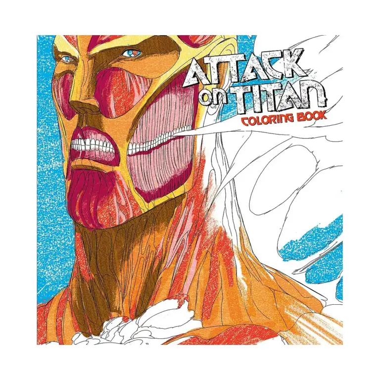 9781632364142 Attack on Titan: (Activity Book) Coloring Book 01