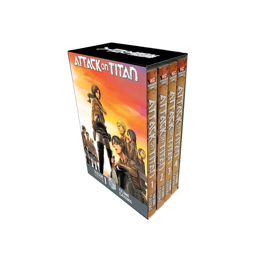 Attack On Titan Season 1 Part 1: Box Set 01