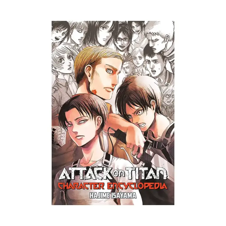 9781632367099 Attack on Titan: Character Encyclopedia (Guide Book)