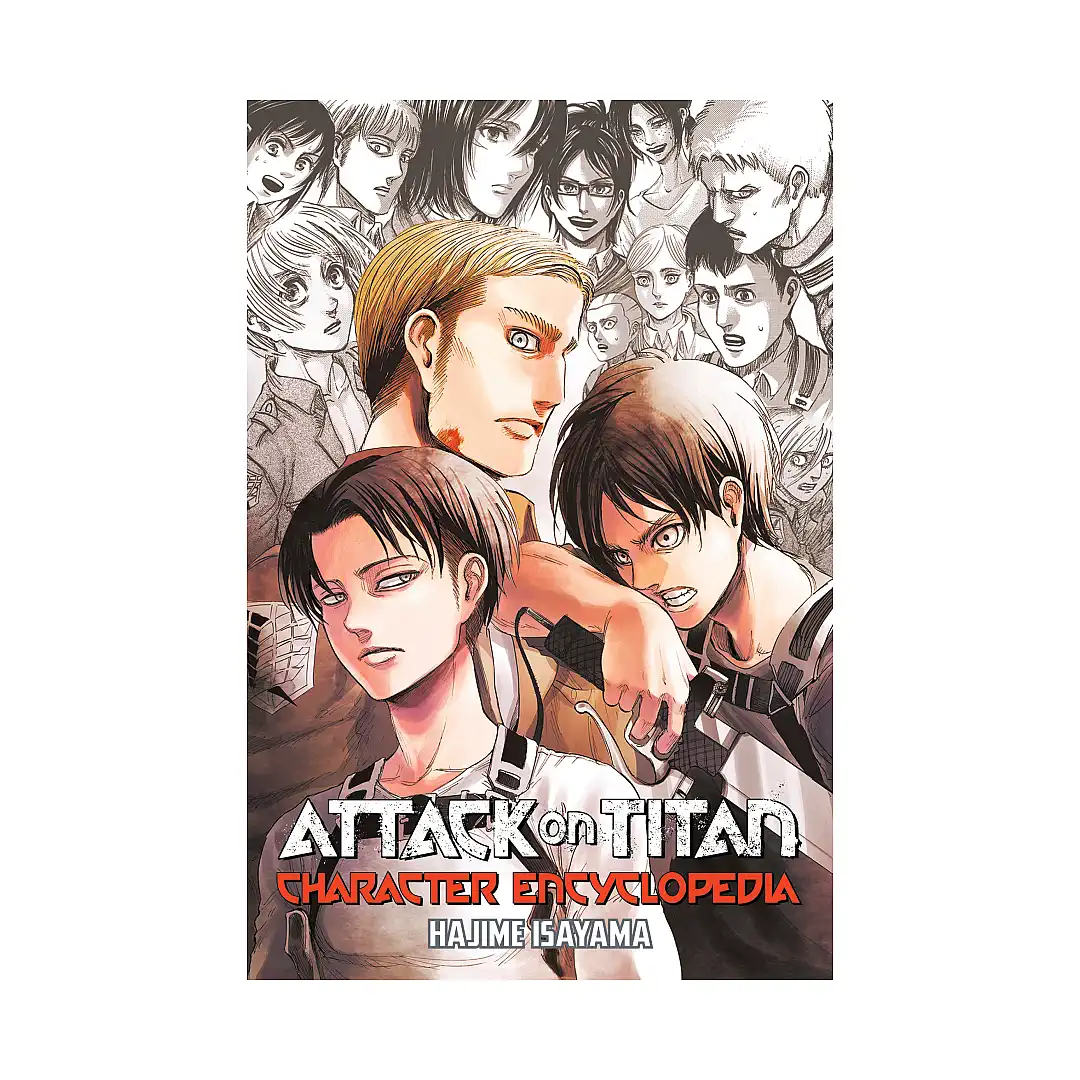 9781632367099 Attack on Titan: Character Encyclopedia (Guide Book)