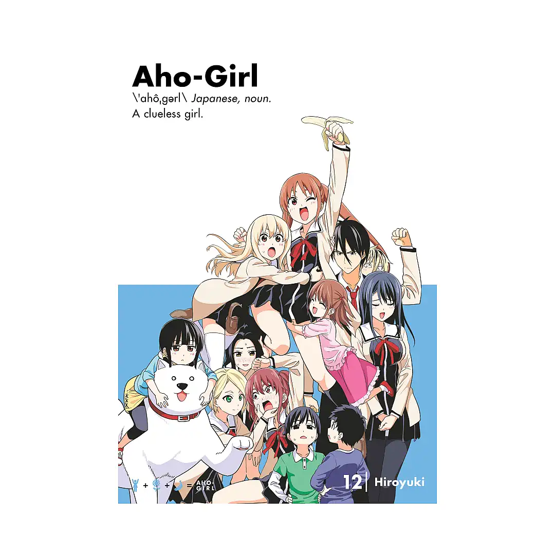 9781632367167 Aho-Girl: A Clueless Girl (Manga) Volume 12
