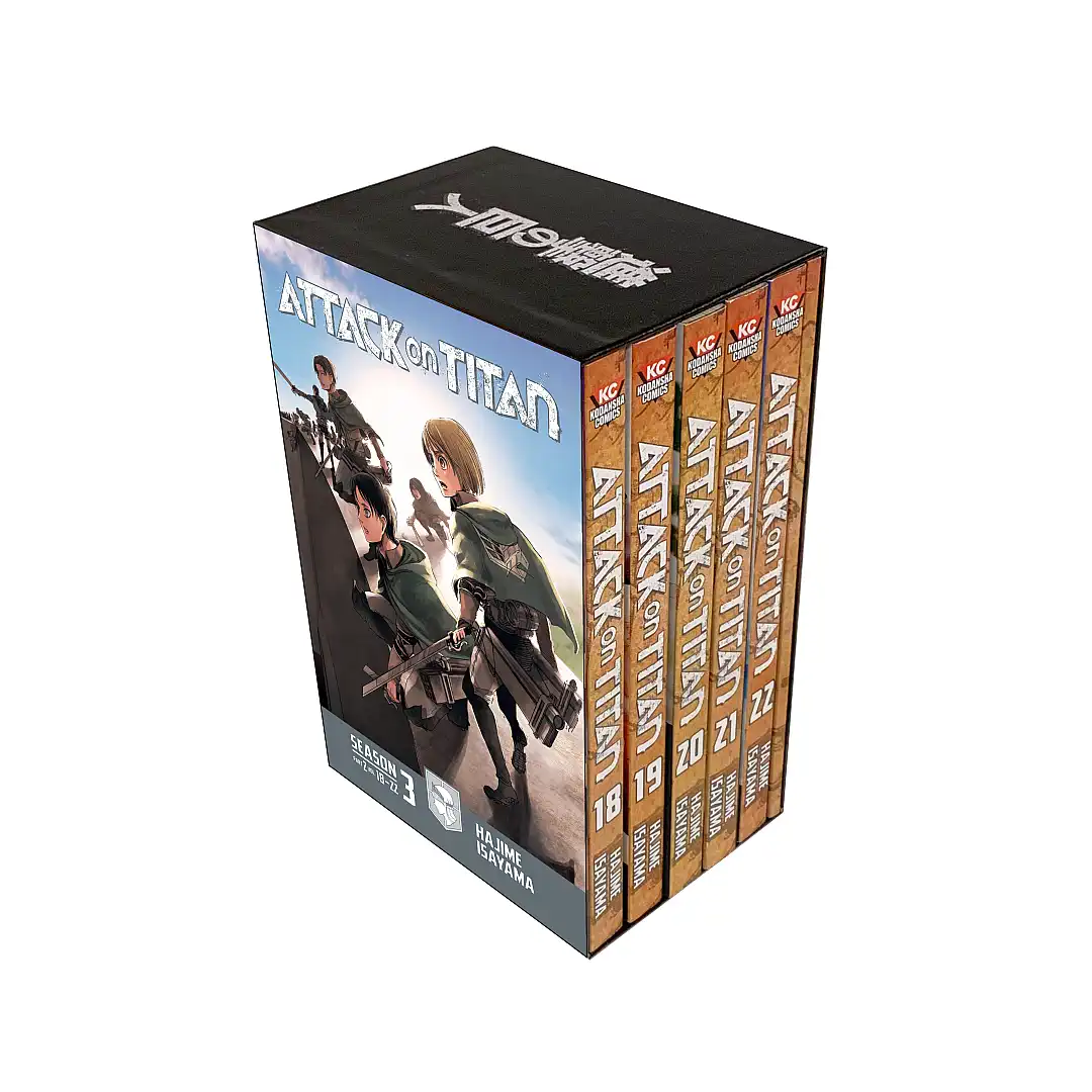 9781632367440 Attack On Titan Season 3 Part 2: Box Set 05