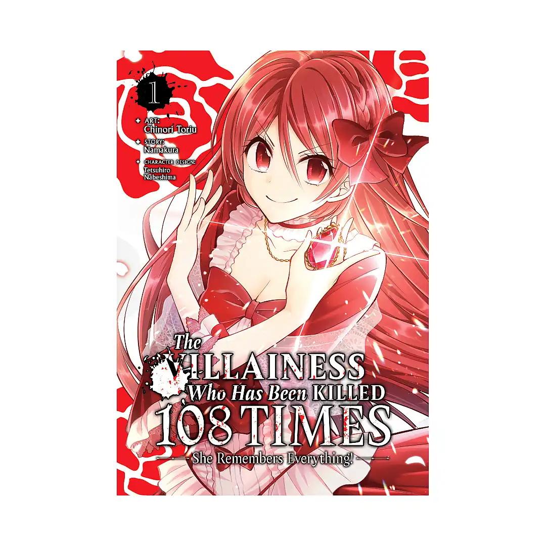 9781638587088 The Villainess Who Has Been Killed 108 Times: She Remembers Everything! (Manga) Volume 01