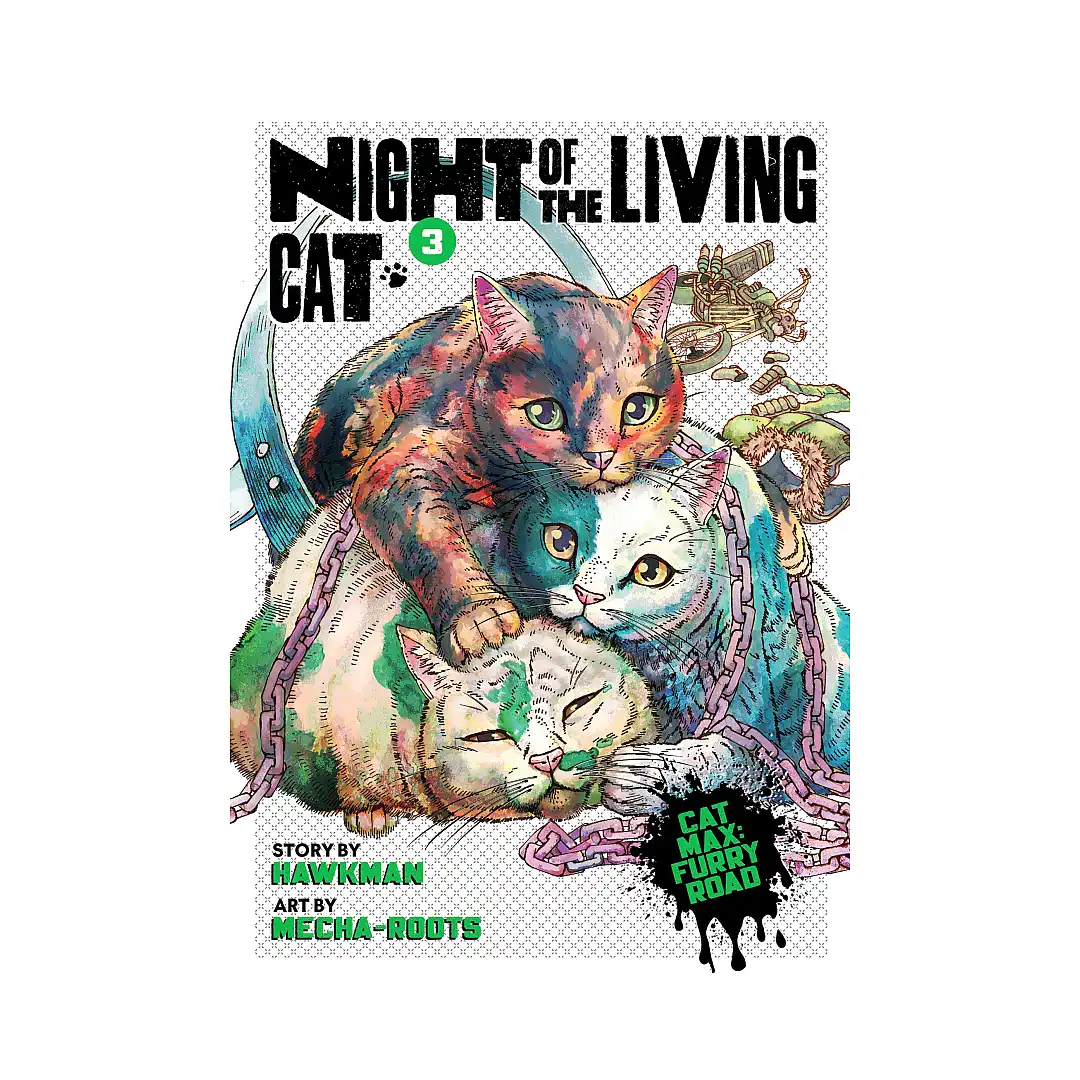 9781638589204 Night of the Living Cat (Manga) Volume 03