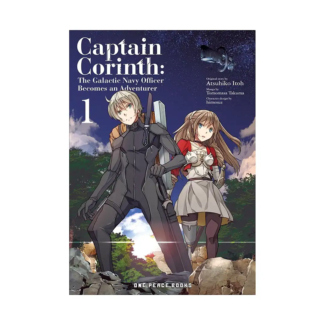 9781642732016 Captain Corinth: The Galactic Navy Officer Becomes an Adventurer (Manga) Volume 01