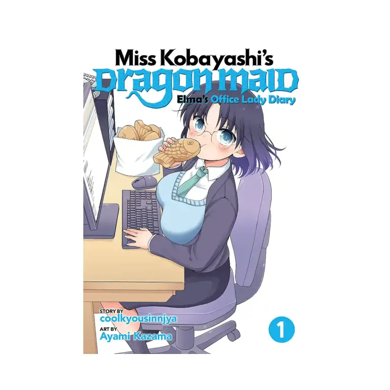 9781642750348 Miss Kobayashi's Dragon Maid: Elma's Office Lady Diary (Manga) Volume 01