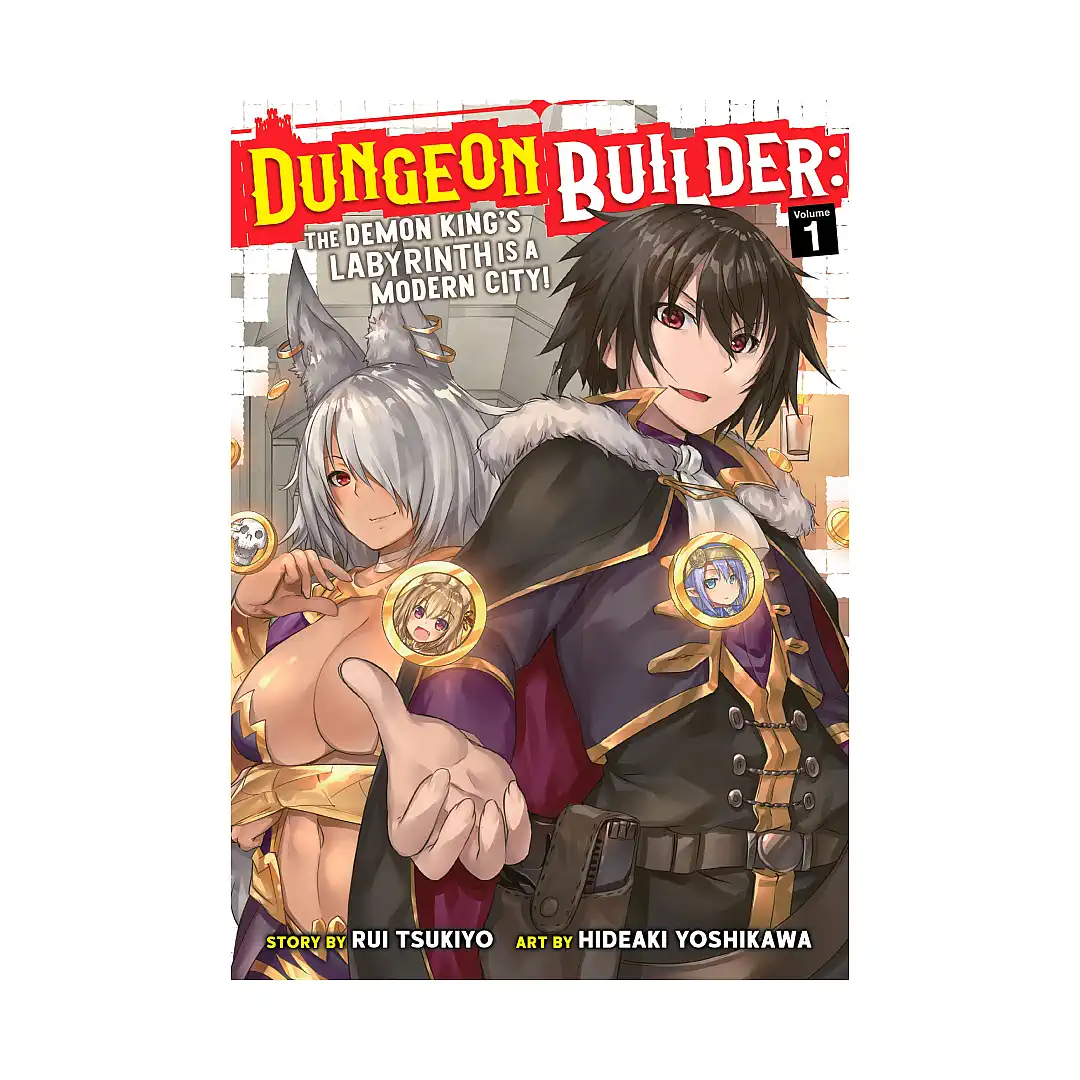 9781645051251 Dungeon Builder: The Demon King's Labyrinth Is a Modern City! (Manga) Volume 01