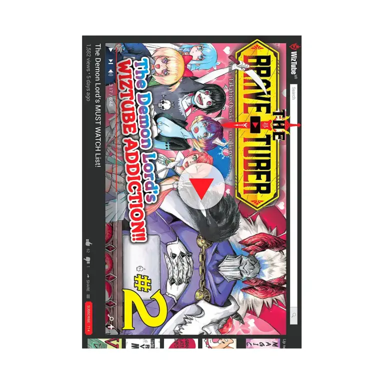 9781645051916 The Brave-Tuber (Manga) Volume 02