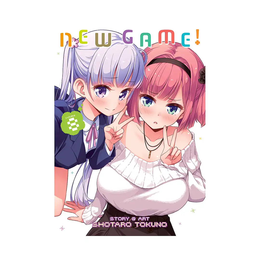 9781645052050 New Game! (Manga) Volume 08