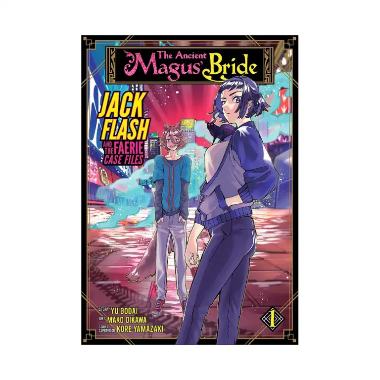9781645058380 The Ancient Magus' Bride: Jack Flash and the Faerie Case Files (Manga) Volume 01