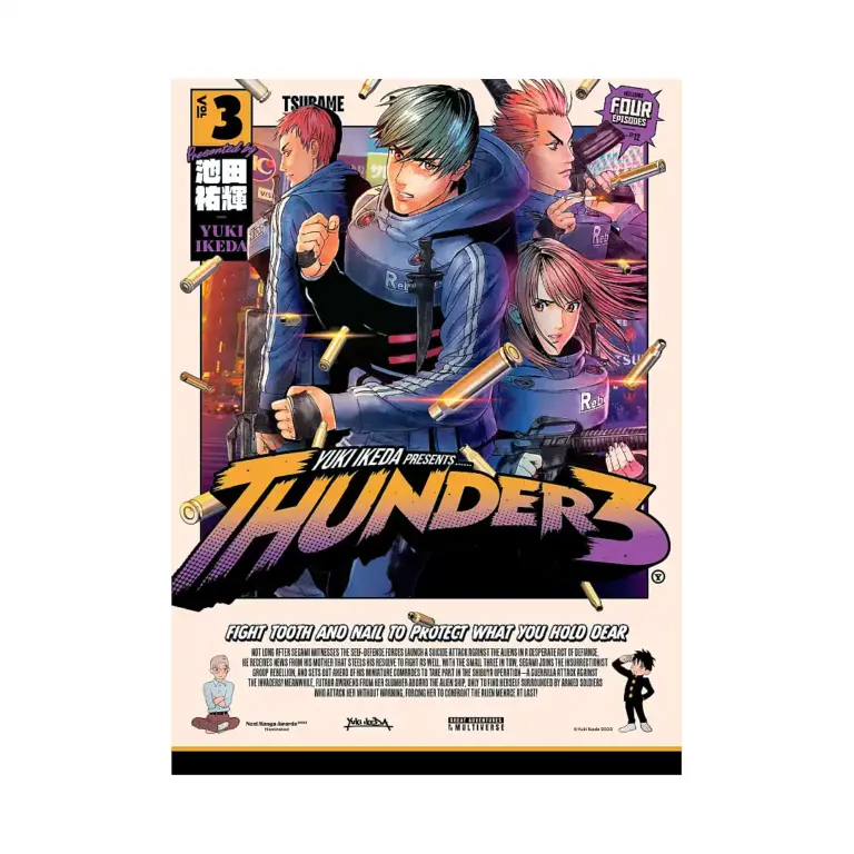 9781647294434 Thunder 3 (Manga) Volume 03