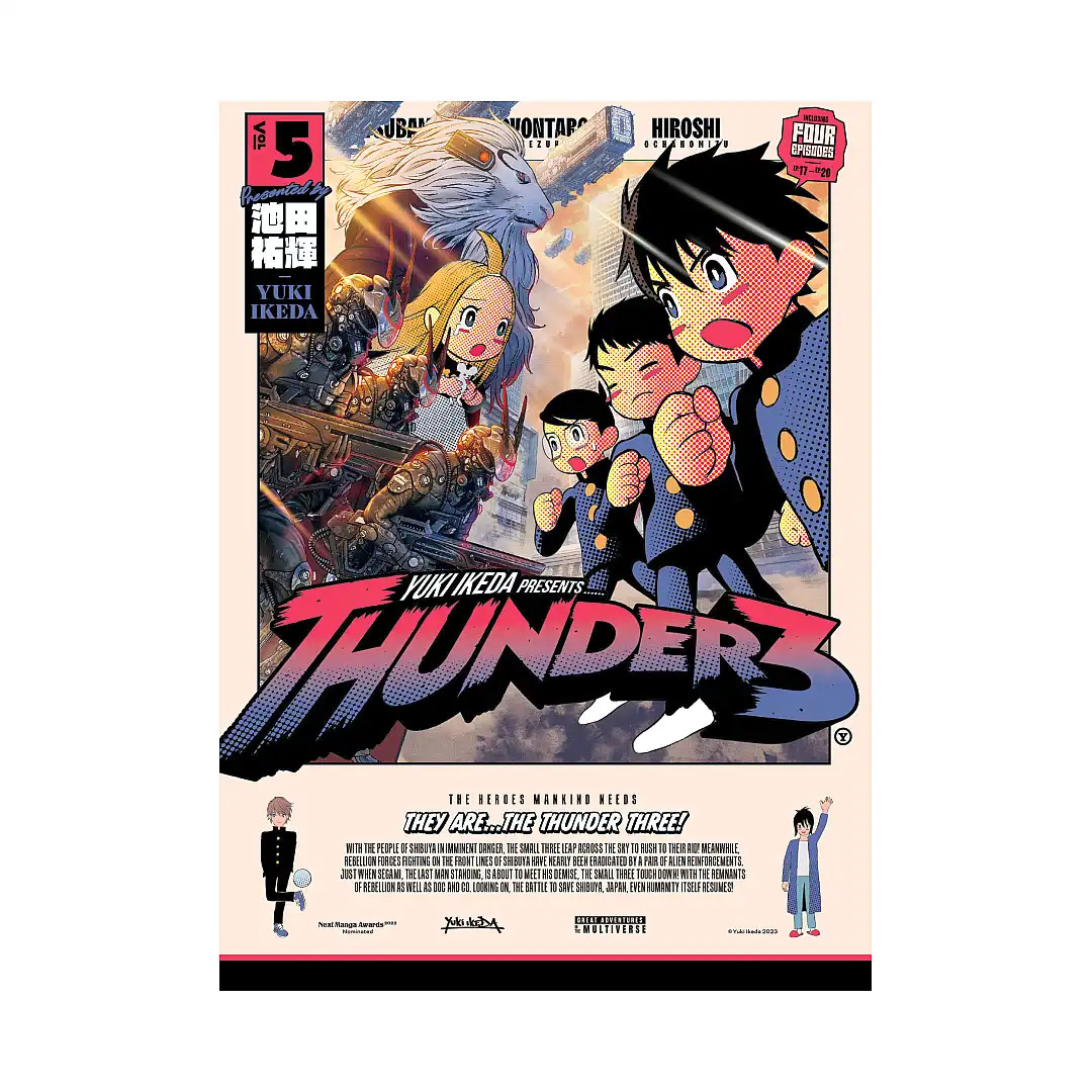 9781647294458 Thunder 3 (Manga) Volume 05