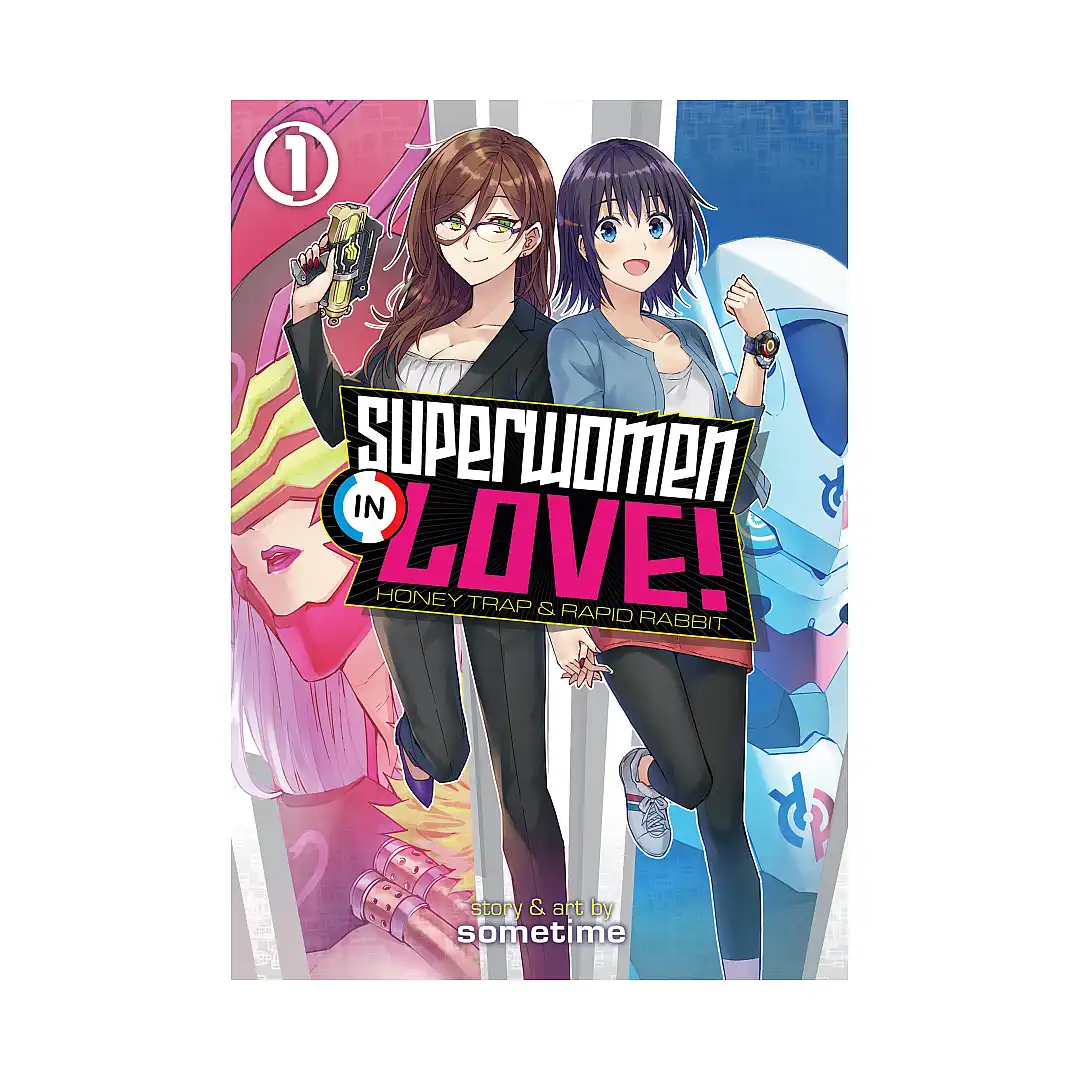 9781648271090 Superwomen in Love! Honey Trap and Rapid Rabbit (Manga) Volume 01