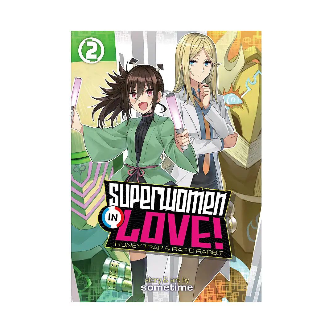 9781648272707 Superwomen in Love! Honey Trap and Rapid Rabbit (Manga) Volume 02