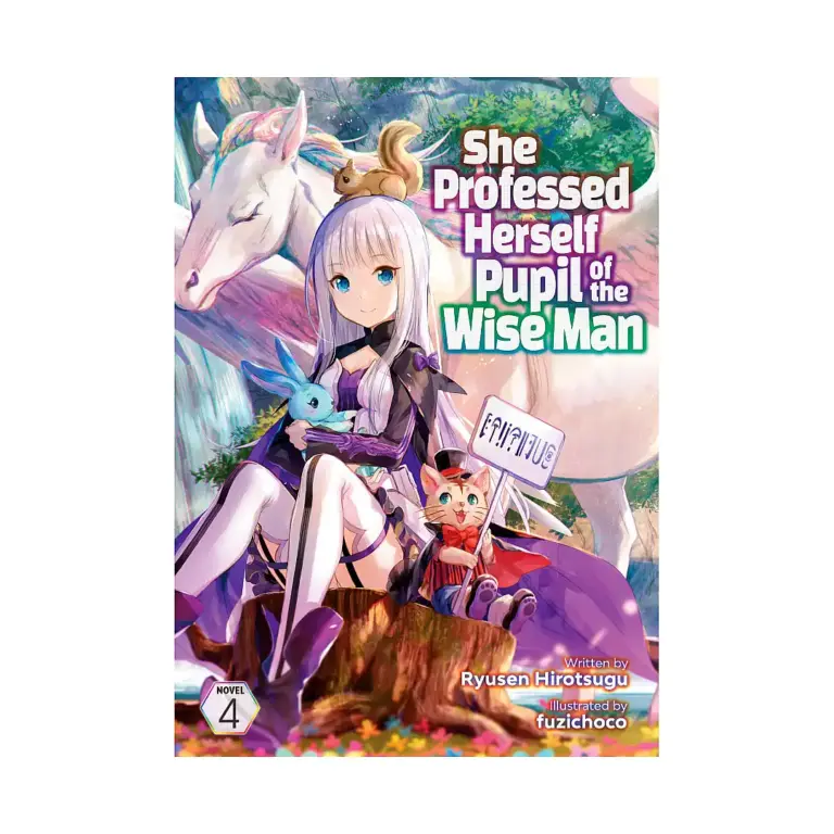 9781648274701 She Professed Herself Pupil of the Wise Man (Light Novel) Volume 04