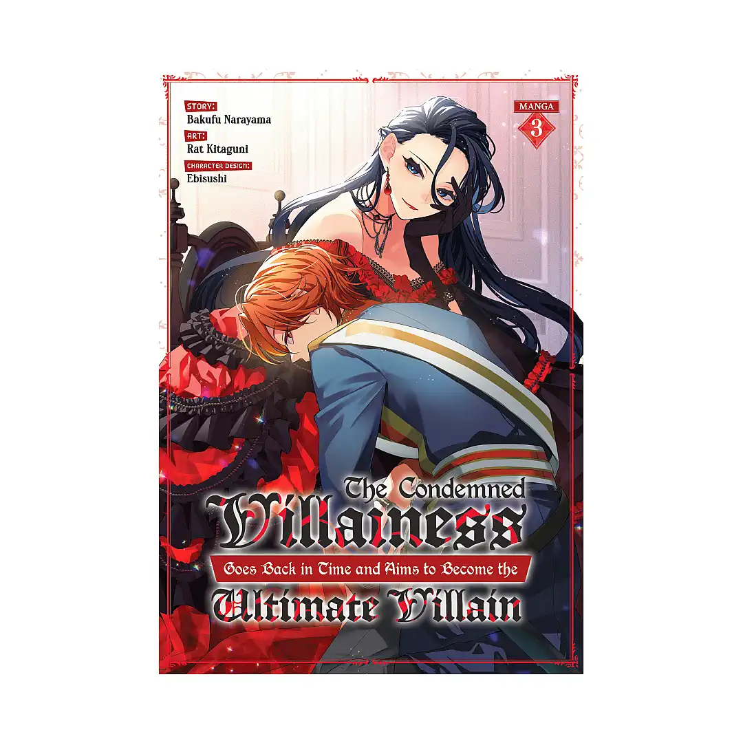 9781685795290 The Condemned Villainess Goes Back in Time and Aims to Become the Ultimate Villain (Manga) Volume 03