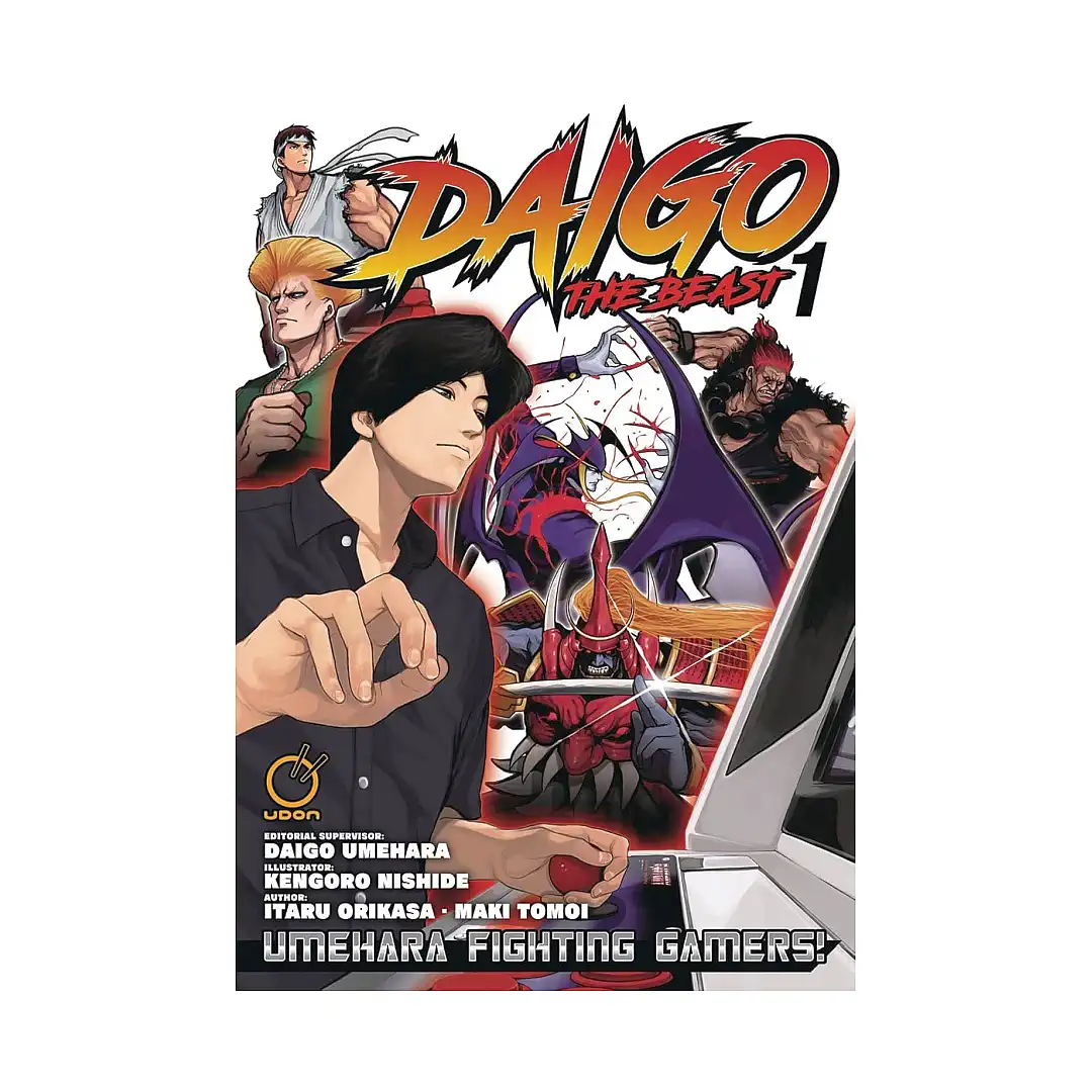 9781772940572 Daigo the Beast: Umehara Fighting Gamers! (Manga) Volume 01