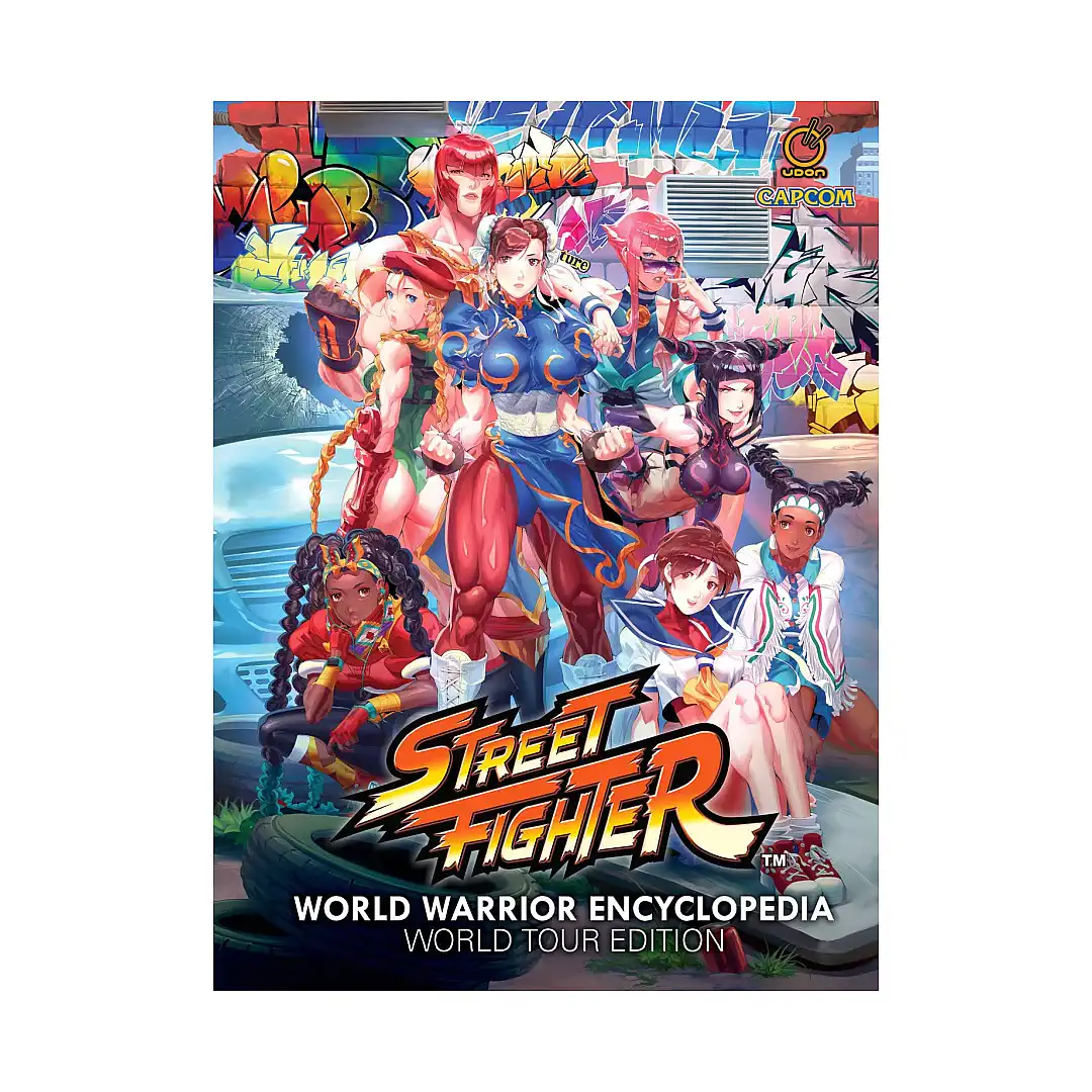 9781772943672 Street Fighter World Warrior Encyclopedia: World Tour Edition (Guide Book)
